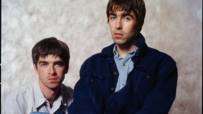 Noel e Liam Gallagher, do Oasis (Foto: Koh Hasebe/Shinko Music/Getty Images)