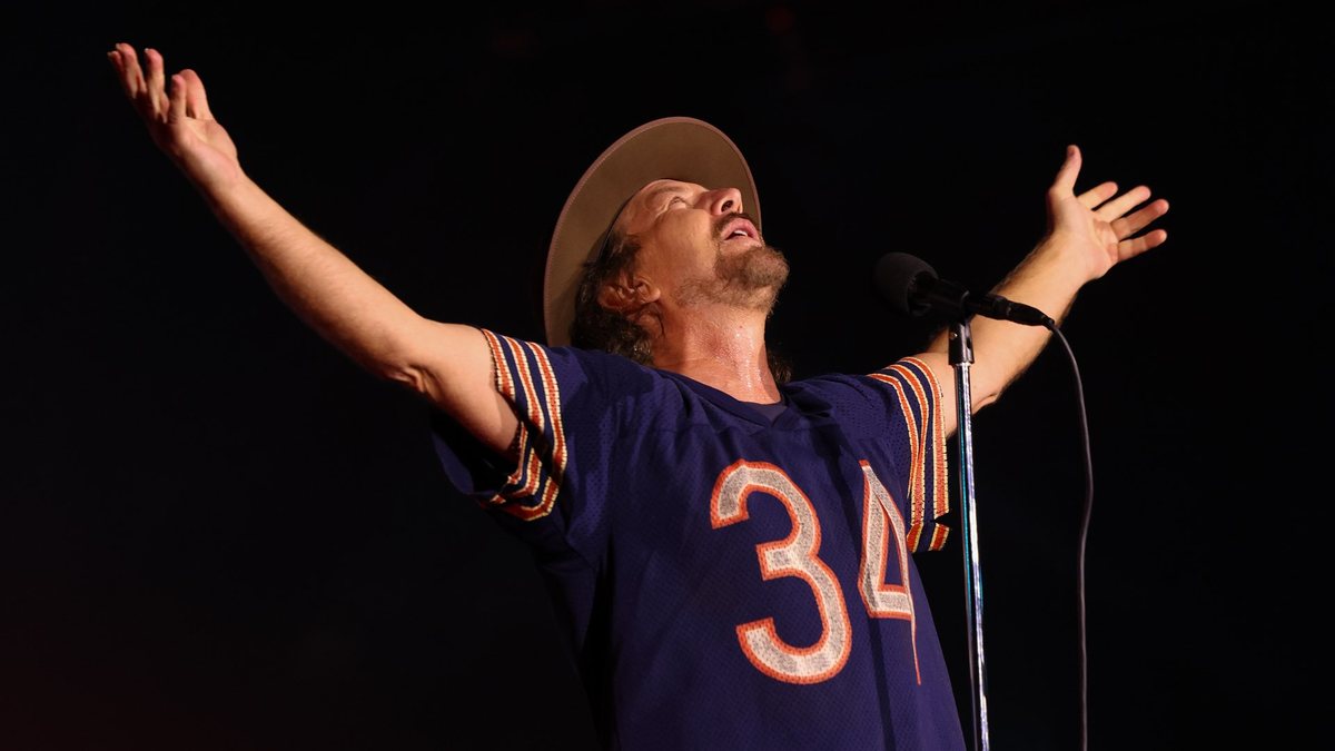 Eddie Vedder, vocalista do Pearl Jam (Foto: Dave Simpson / WireImage / Getty Images)