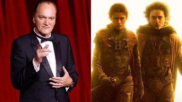 Por que Tarantino se recusa a assistir aos filmes de Duna, de Denis Villeneuve? - Taylor Hill/FilmMagic - Divulgação/Warner Bros. Pictures