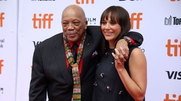 Quincy e Rashida Jones (Foto: Isaiah Trickey/FilmMagic)