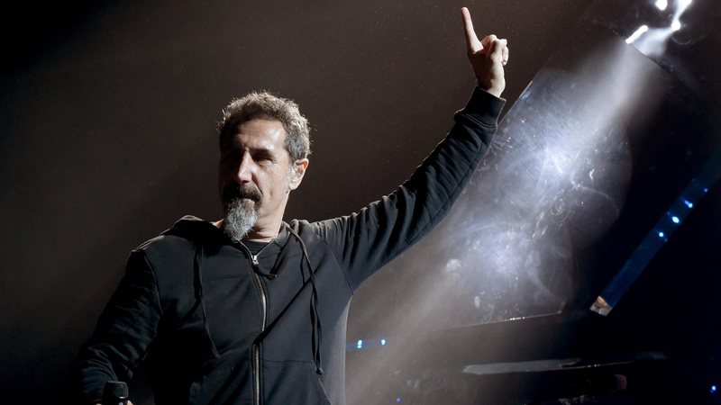 Serj Tankian, vocalista do System of a Down (Foto: Kevin Winter / Equipa / Getty Images)