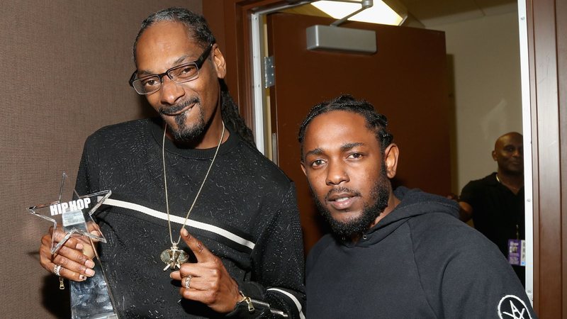 Snoop Dogg e Kendrick Lamar (Foto: Bennett Raglin/BET/Getty Images for BET)