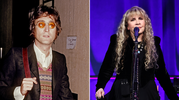 John Lennon e Stevie Nicks (Foto: Vinnie Zuffante/Getty Images e Jamie McCarthy/Getty Images)