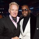 Sting e Sean 'Diddy' Combs (Foto: Kevin Mazur/Getty Images for NARAS)