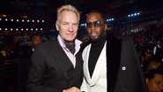 Sting e Sean 'Diddy' Combs (Foto: Kevin Mazur/Getty Images for NARAS)