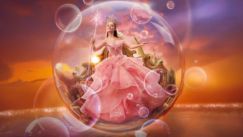 Ariana Grande como Glinda, personagem de Wicked (Foto: Divulgação)