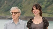 Woody Allen e Rebecca Hall em 2008 (Foto: Carlos Alvarez/Getty Images)