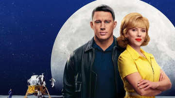 Channing Tatum e Scarlett Johansson estrelam o filme “Como Vender a Lua”| Foto: Sony Pictures/Divulgação