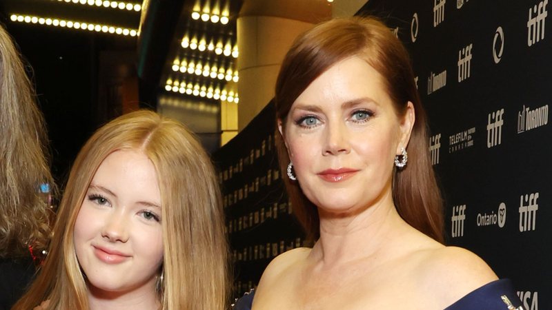 Aviana Le Gallo e Amy Adams (Foto: Monica Schipper/Getty Images)