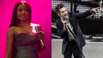 Azealia Banks e Matty Healy (Fotos: Getty Images)