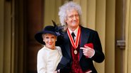 Anita Dobson e Brian May (Foto: Victoria Jones - WPA Pool/Getty Images)