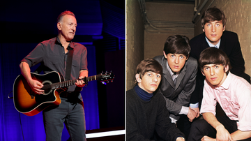 Bruce Springsteen e Beatles (Foto: Jamie McCarthy/Getty Images e Bettmann/Getty Images)