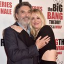 Chuck Lorre e Kaley Cuoco (Foto: Alberto E. Rodriguez/Getty Images)