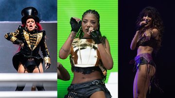 Gloria Groove, Ludmilla e Marina Sena (Fotos: Getty Images)