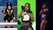 Gloria Groove, Ludmilla e Marina Sena (Fotos: Getty Images)