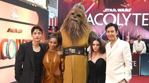 Manny Jacinto, Amandla Stenberg, Dafne Keen, Charlie Barnett e Lee Jung-jae, elenco de 'The Acolyte' (Foto: Stuart C. Wilson/Getty Images)