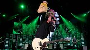 O vocalista e guitarrista Billie Joe Armstrong durante show do Green Day em 2024 (Foto: Kevin Mazur / Getty Images for Live Nation)