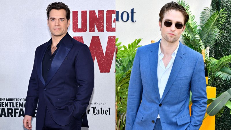 Henry Cavill e Robert Pattinson (Fotos: WireImage)