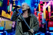 Bruce Dickinson em show do Iron Maiden - Foto: Don Arnold / WireImage