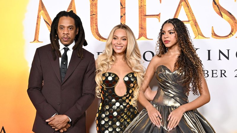 Jay-Z, Beyoncé e Blue Ivy (Foto: Axelle/Bauer-Griffin/FilmMagic)