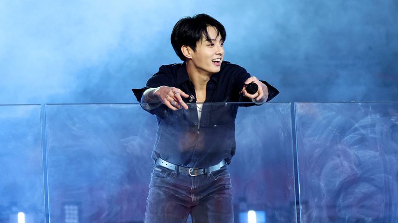 Jung Kook, integrante do BTS (Foto: Jamie McCarthy/Getty Images for TSX Entertainment)