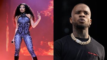 Megan Thee Stallion (Foto: Kevin Winter/Getty Images for Live Nation) e Tory Lanez (Foto: Lorne Thomson/Redferns)