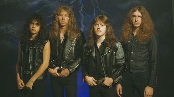 Metallica em 1984 (Foto: Fin Costello / Redferns / Getty Images)