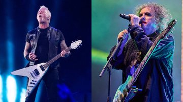 Metallica e The Cure (Fotos: Jim Bennett / Getty Images e Barry Brecheisen / WireImage)