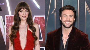 Dakota Johnson e Aaron Taylor-Johnson (Hector Vivas/Cindy Ord/GettyImages)