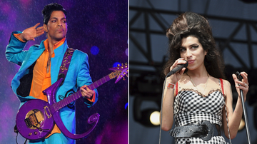 Prince e Amy Winehouse (Foto: Theo Wargo/WireImage e Roger Kisby/Getty Images)