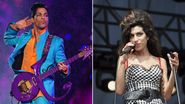 Prince e Amy Winehouse (Foto: Theo Wargo/WireImage e Roger Kisby/Getty Images)