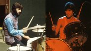 Ringo Starr e Charlie Watts (Fotos: Estate of Keith Morris / Redferns e David Warner Ellis / Redferns)