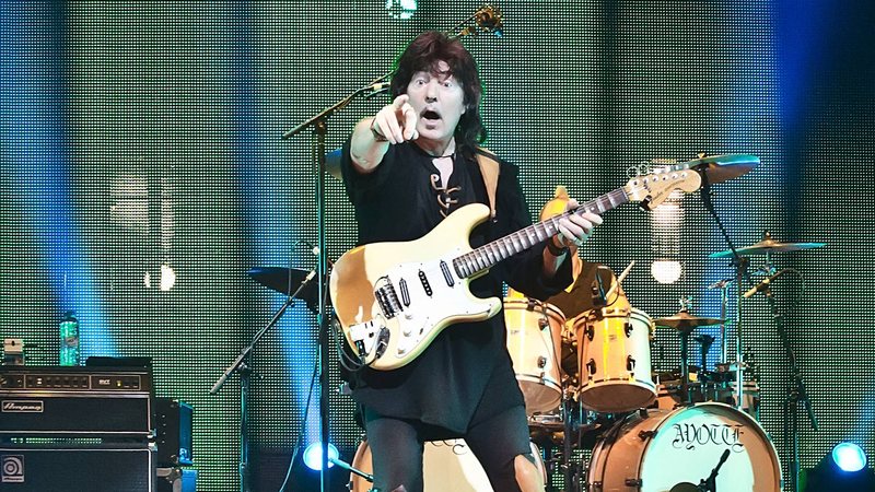 Ritchie Blackmore, guitarrista com passagens pelo Deep Purple e Rainbow, em 2018 (Foto: Frank Hoensch / Redferns)