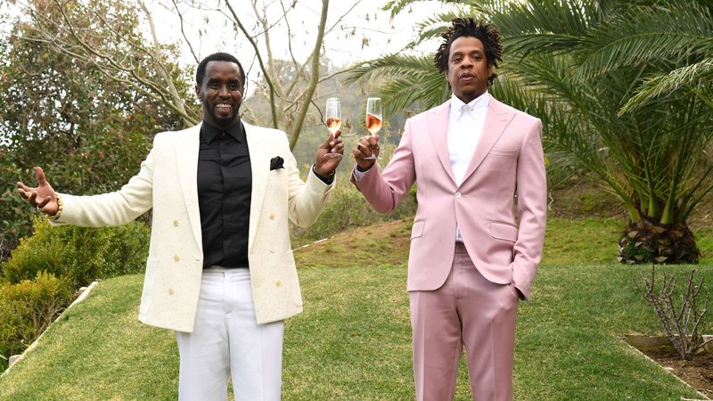 Sean 'Diddy' Combs e Jay-Z em 2020 (Foto: Kevin Mazur/Getty Images for Roc Nation)