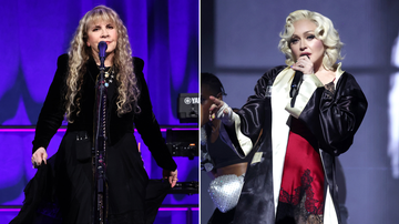 Stevie Nicks e Madonna (Foto: Jamie McCarthy/Getty Images e Kevin Mazur/WireImage)