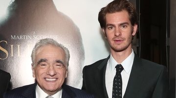 Martin Scorsese e Andrew Garfield (Foto: Todd Williamson/Getty Images)