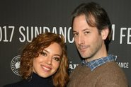 Aubrey Plaza e Jeff Baena em 2017 (Foto: C Flanigan/FilmMagic)