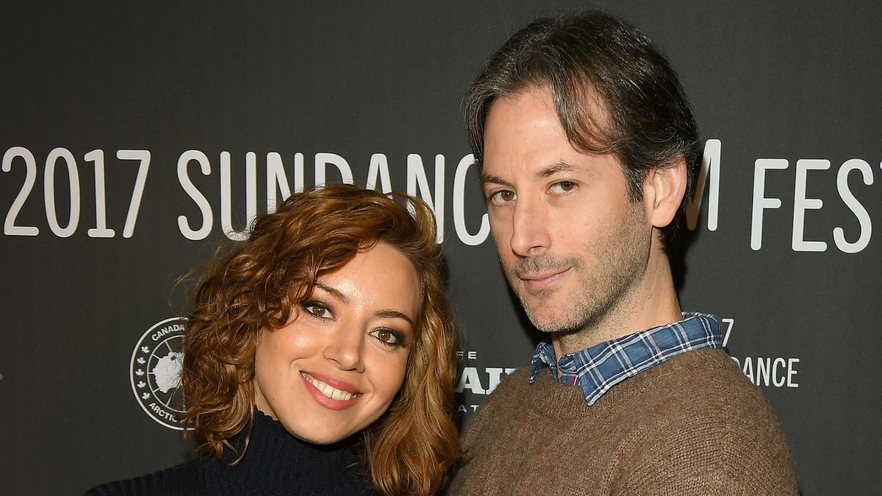 Aubrey Plaza e Jeff Baena em 2017 (Foto: C Flanigan/FilmMagic)