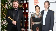 Brady Corbet, Aubrey Plaza e Jeff Baena (Fotos: Getty Images)