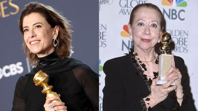 Fernanda Torres dedica Globo de Ouro a Fernanda Montenegro: 'Esteve aqui há 25 anos' - Matt Winkelmeyer/WireImage - SGranitz/WireImage