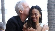 James Cameron e Zoe Saldaña (Foto: Steve Granitz/WireImage)