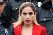 Lady Gaga no set de Coringa: Delírio a Dois (Foto: MEGA/GC Images)