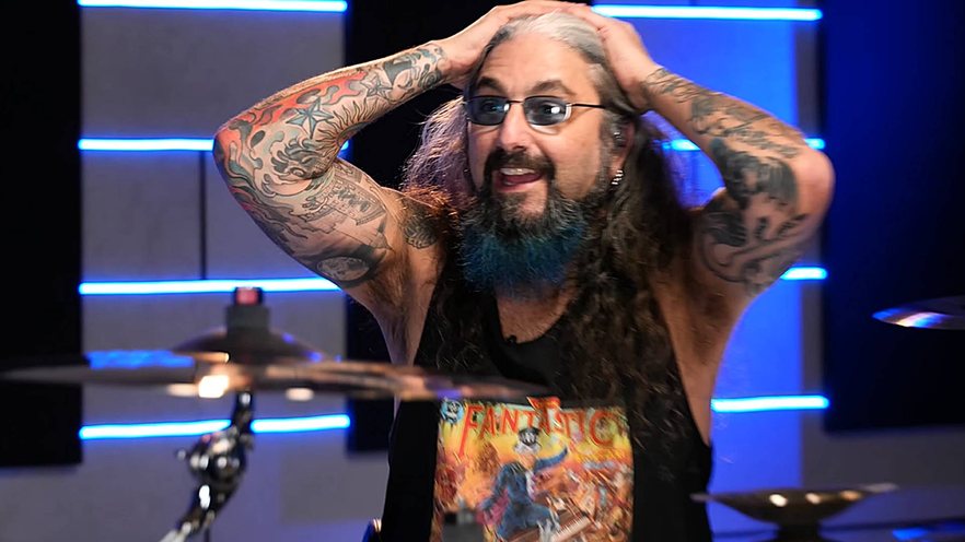 Mike Portnoy, baterista do Dream Theater - Foto: reprodução / YouTube Drumeo