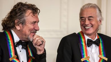 Robert Plant e Jimmy Page em 2012 (Foto: Brendan Hoffman / Getty Images)