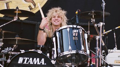 Steven Adler nos anos 1980 - Foto:  Marc S Canter / Michael Ochs Archives / Getty Images