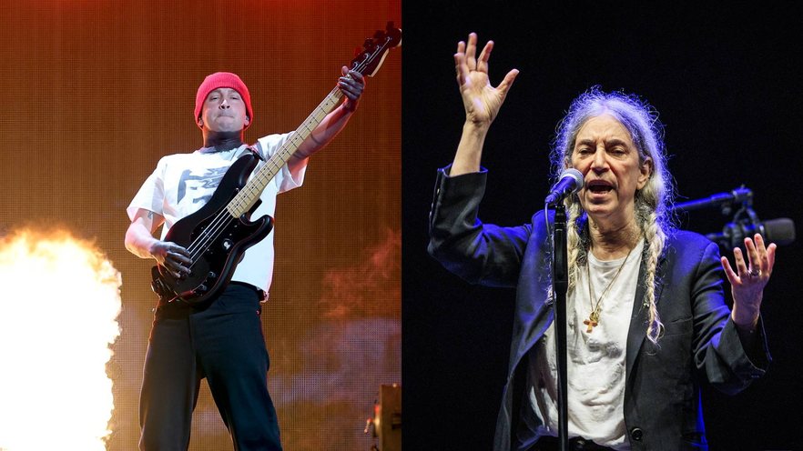 Twenty One Pilots e Patti Smith - (Fotos: Scott Eisen / Getty Images e Per Ole Hagen / Redferns)