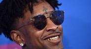 O rapper 21 Savage (Foto: Lionel Hahn/Abaca/Sipa USA_