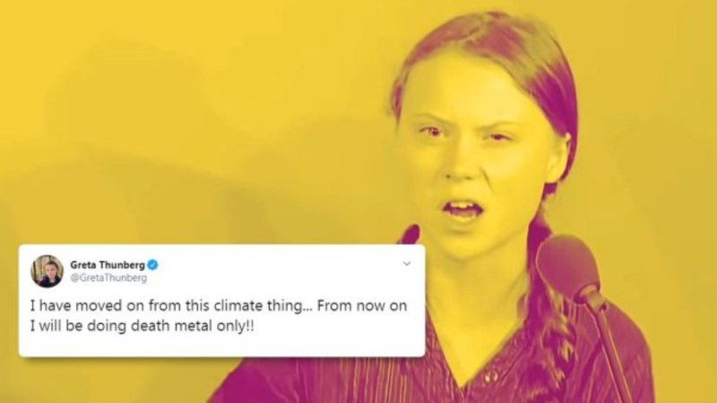 Greta Thunberg (Foto: John Mollusk/YouTube, GretaThunberg/Twitter)