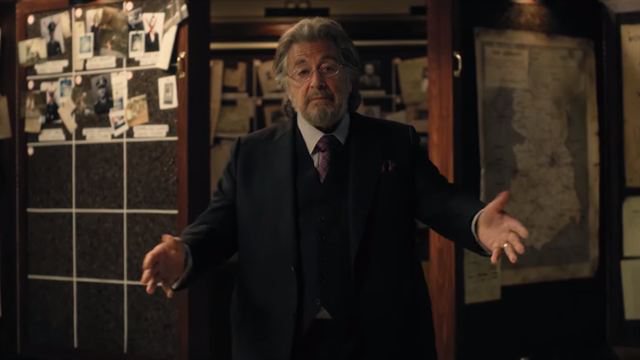 Al Pacino em cena de Hunters, nova série da Amazon (Foto: Reprodução / YouTube)