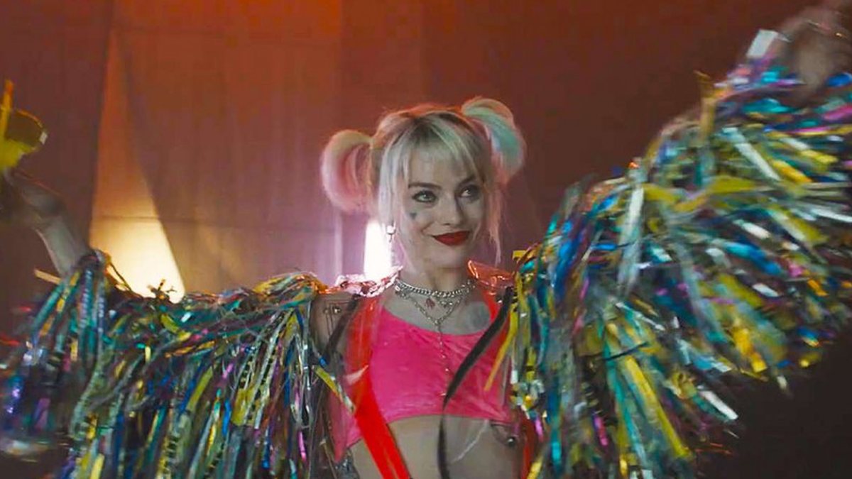 Margot Robbie como Arlequina em Aves de Rapina (Foto: Reprodução)